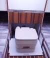 Eclipse sliding porta potti storage - Com-Pac Eclipse