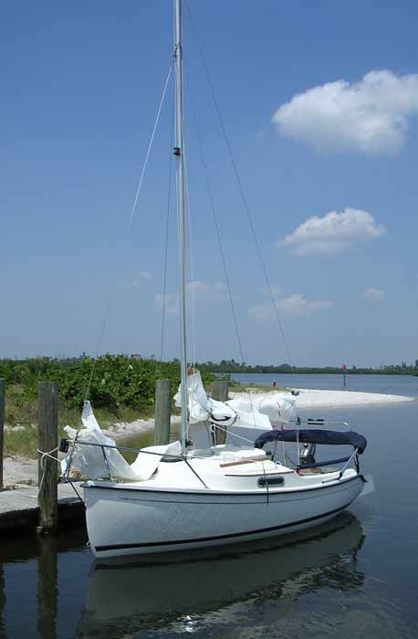 Com-Pac Legacy docked - Photo of Com-Pac Legacy sail boat